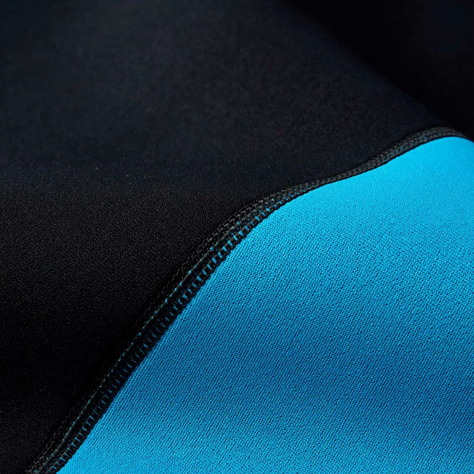 Women 2mm Neoprene Wetsuit Top Stand Collar Long Sleeve Zipper Color Block Surfing Thermal Jacket for Swimming Snorkeling Diving