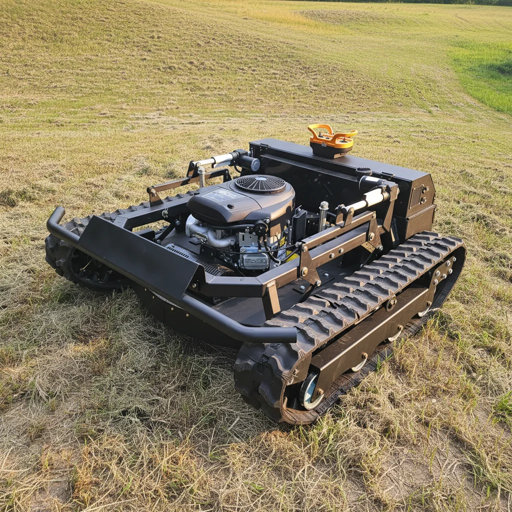 

Customize Compact Crawler Grass Cutter 90cm For Orchard Maintenance