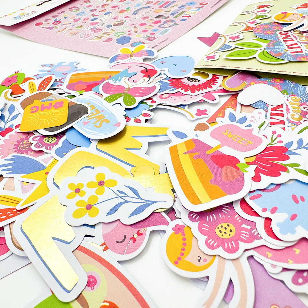 Creative Path Paper Diecuts Shapes Ephemera 164pcs Embellishments Die Cuts Scrapbooking Cardmaking Journaling Decorations