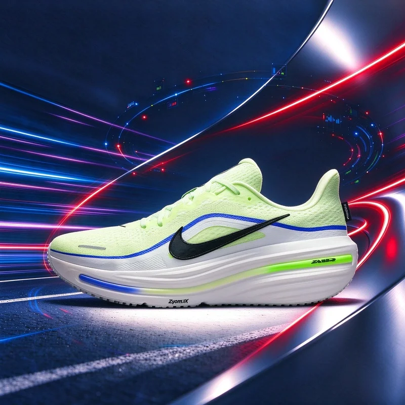 Nike Winflo 12 Volt Tint White Sapphire Unisex Cushlon Air Sneakers Breathable Mesh Running Trainers HV9272-700