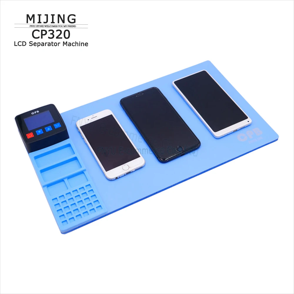 MIJING Pro 320 LCD Separator Heating Pad for Phone IPAD Repair CP320 with Groove Screen Replacement Disassembly Heating Platform