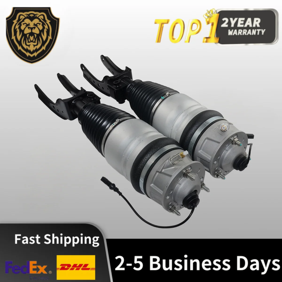 

Пара передних амортизаторов пневмоподвески для Porsche Cayenne VW Touareg 2011-2018 95835803900 95835803910