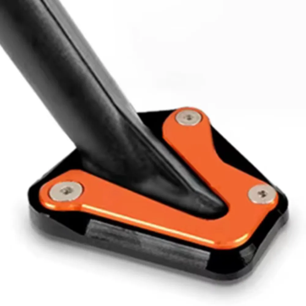 Motorrad Aluminium Für KTM DUKE 790 890 Duke L 990 890 Duke GP 2018-2024 2023 Ständer Verlängerung Seite stehen Platte Enlarger Pad