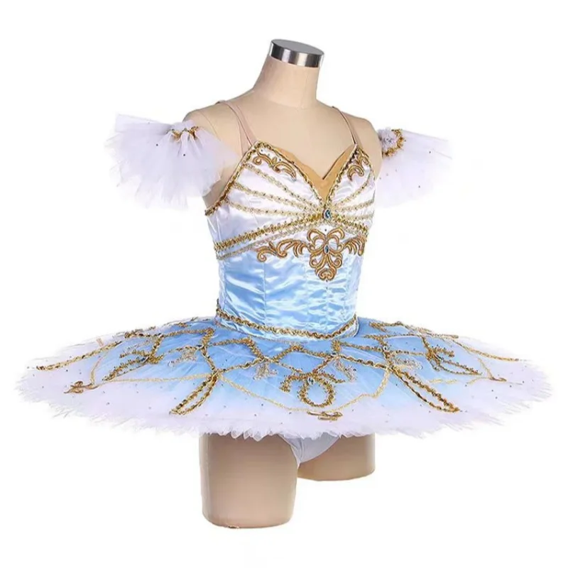블루 버드 변형 발레 튜튜 드레스 전문 맞춤 대회용 발레 의상