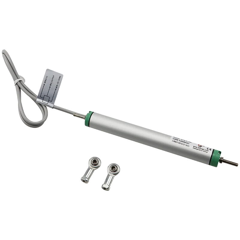 

KPM 100mm Micro pull sensor resistive linear potentiometer with rod end joint for robotics technology