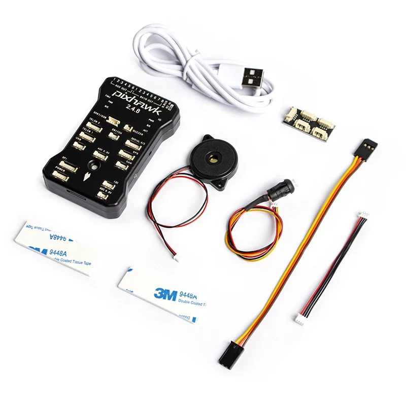 pix2.4.8 ArduPilot Mega pix Flight Controller Board + Power Module + M8N GPS Compass Stand Holder