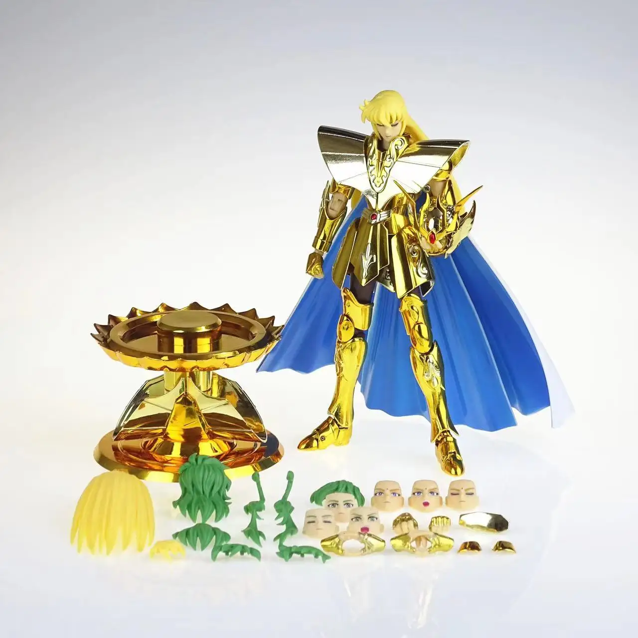 

CS Model Saint Seiya Myth Cloth EX Virgo Shaka Knights of the Zodiac Anime 24K Metal Armor Action Figure Collection Toy