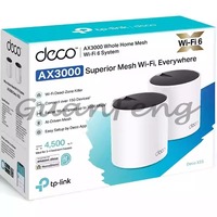 TP-Link Deco X55 Pro Mesh W-iFi6 Wireless Router AX3000 1G and 2.5G Ports