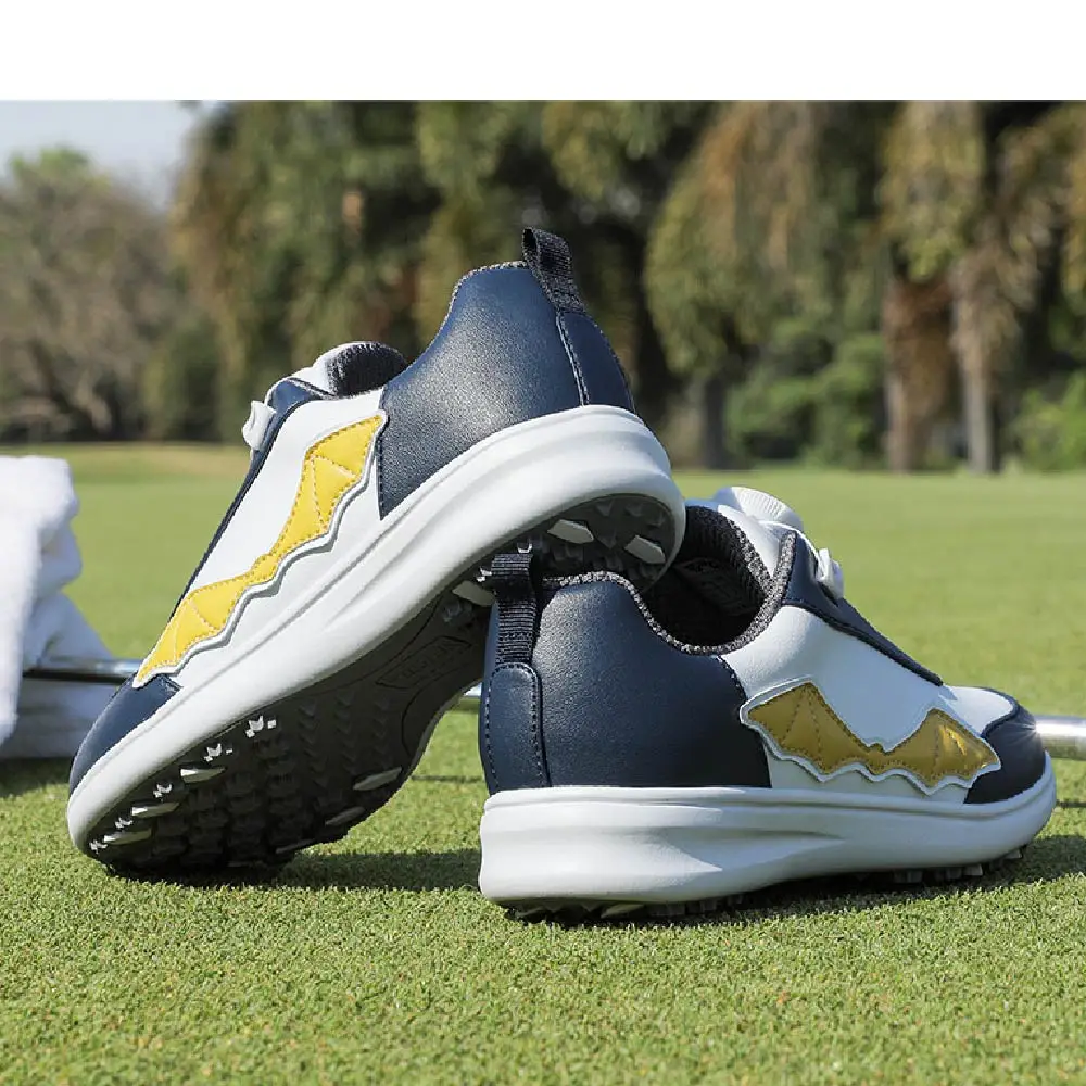 

PGM Golf Shoes Men Waterproof Microfiber Leather Breathable Golf Sneakers Women Spikeless Sports Shoes Walking Golfing Footwear