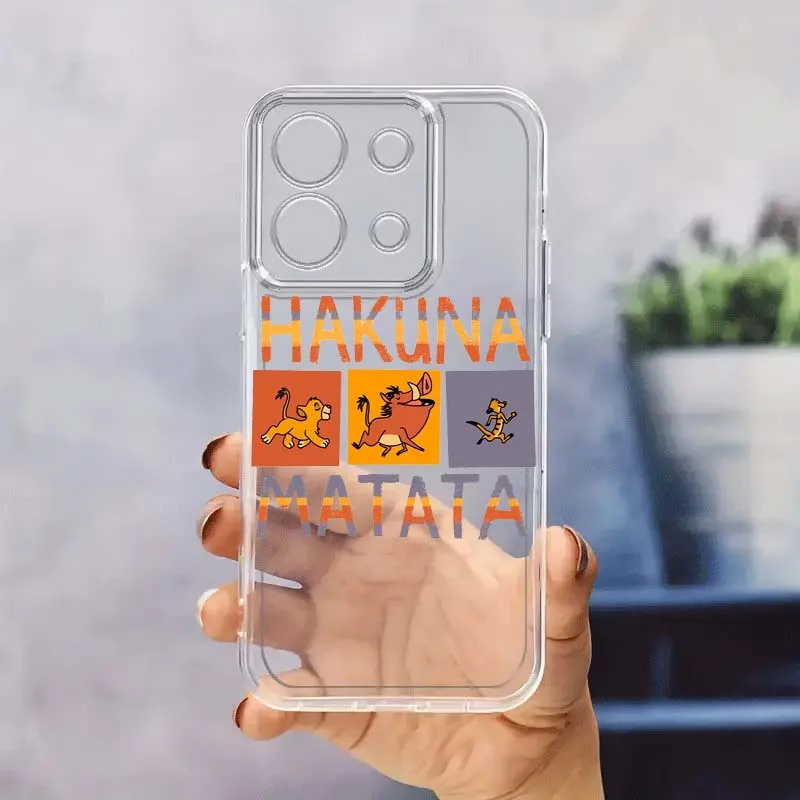 

Disney The Lion King Cool Phone Case For Xiaomi Redmi 14C 13C 13 12C 11A 10A K70 K60 K50 K40 K30 K20 Translucent