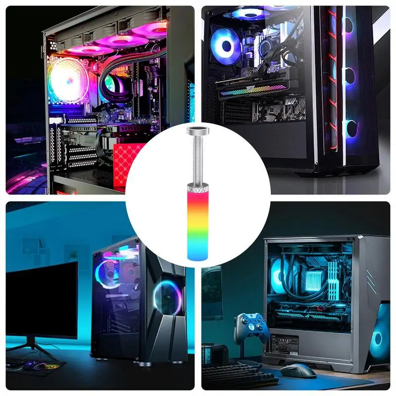 Kartu grafis, kartu grafis mendukung kreatif, lentera GPU, berdiri, mendukung Sag, braket GPU paduan aluminium yang dapat disesuaikan untuk kartu grafis