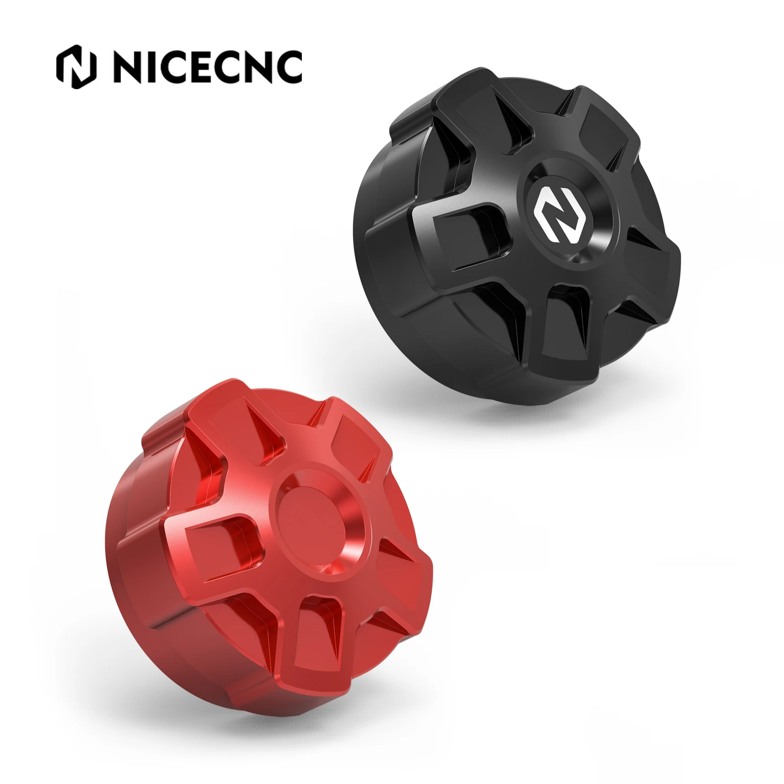 NICECNC Aluminum Gas Caps For Honda Talon 1000X SXS10S2R 1000R SXS10S2X 2019-2022 2024 Leak-Proof Performance Accessories