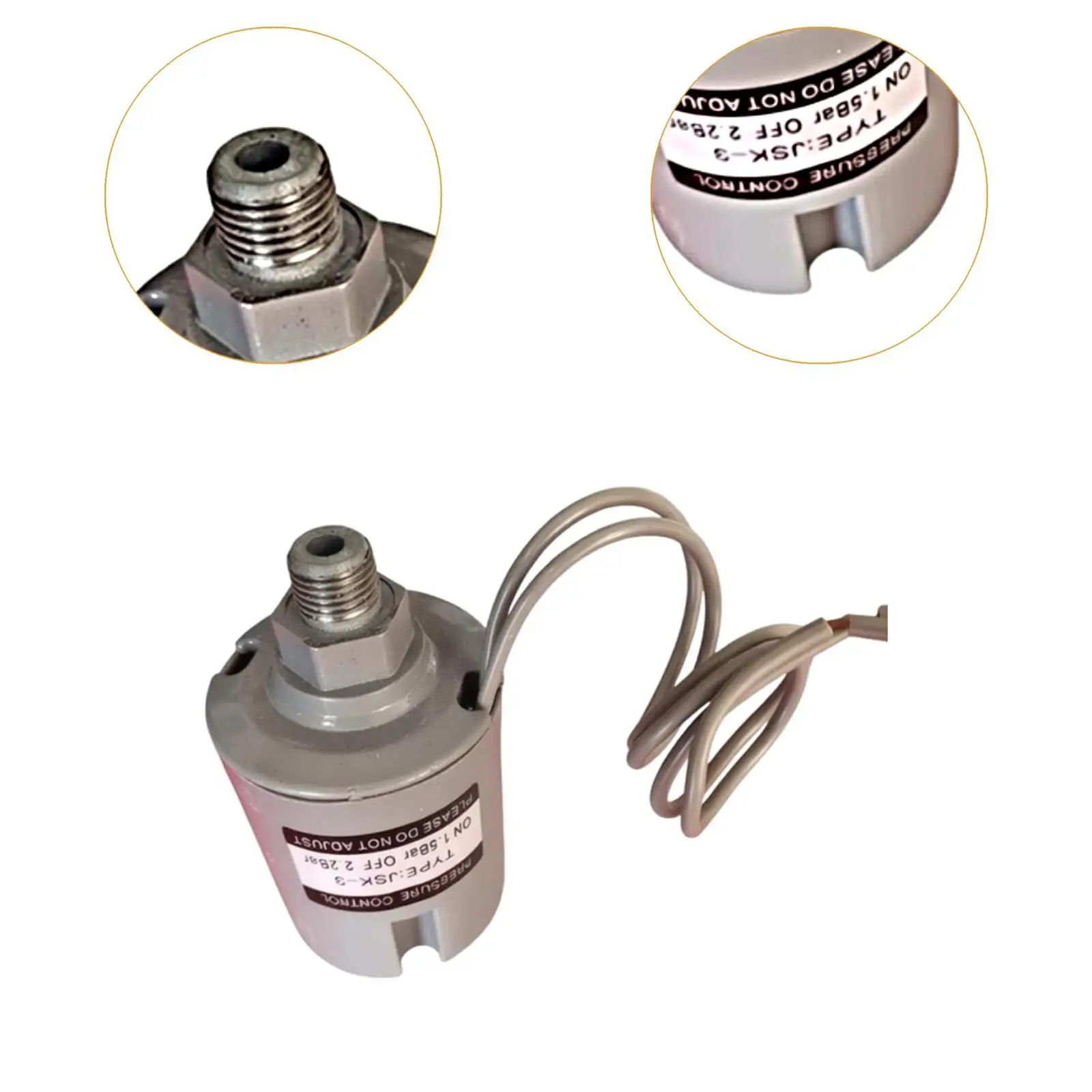 Water Pump Pressure Switch Mechanical Double Spring Adjustable Pressure Control for Mini Self Priming Pump System