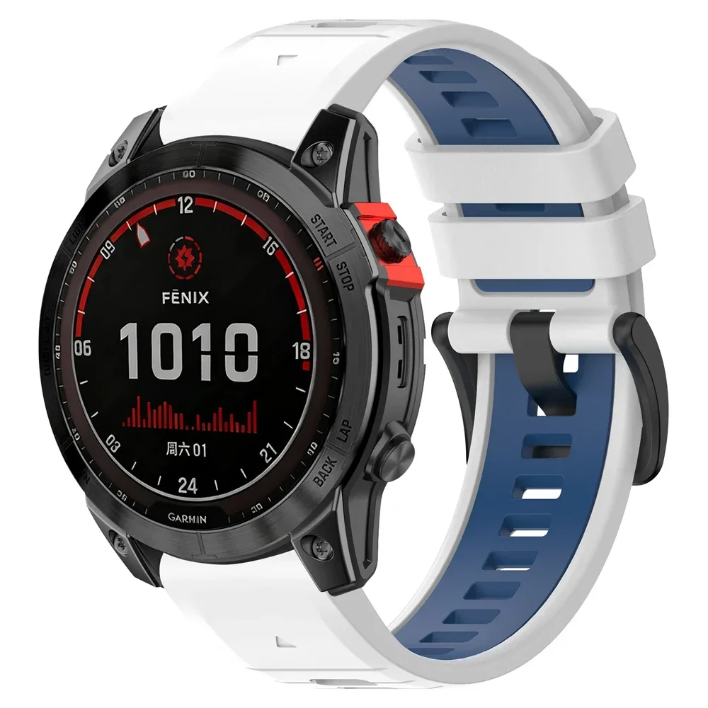 22mm 26mm Sport-Silikonarmband für Garmin Enduro/Epix Tactix 8 Instinct 3 Forerunner 970/Fenix 7X/7 8 PRO 8x QuickFit Uhrenarmband – Detail 36