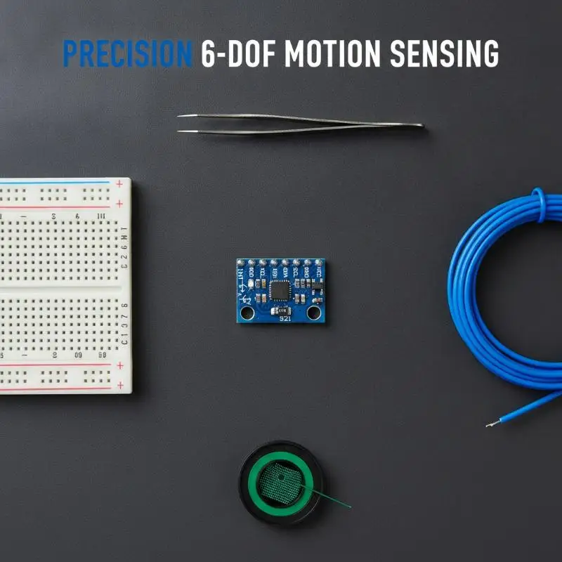 MPU6050 GY-521 6DOF IMU Module High Precision Sampling 3-Axis Accelerometer Gyroscope for Motion Capture Development