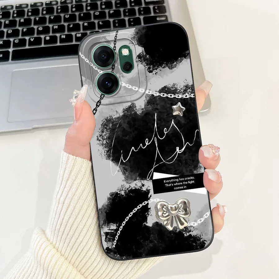 For OPPO Reno14 F 5G Case Soft Silicone Newest Cartoon Shockproof Cover for  OPPO Reno 14F 14 F CPH2743 Coque Funda