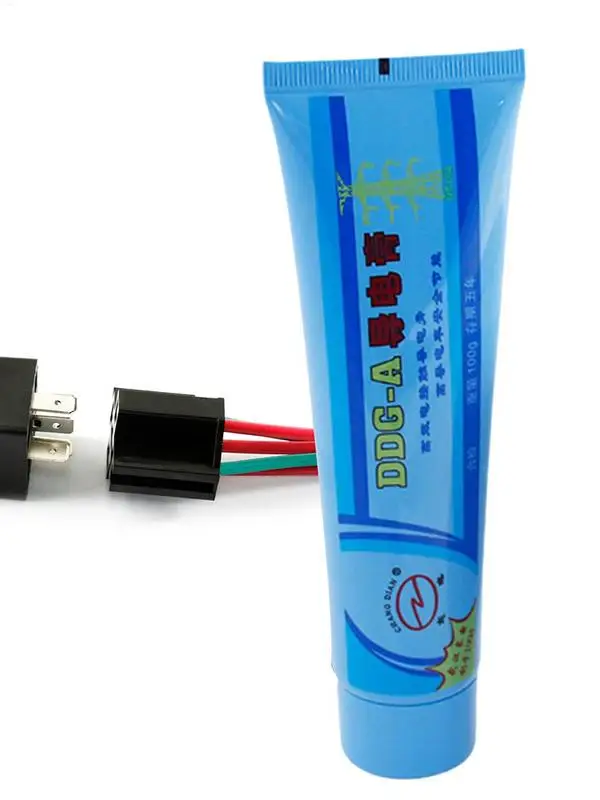 شحم كهربائي 100 جرام شحم عازل للسيارات إلكترونيات زيوت التشحيم اتصالات كهربائية تحافظ على المعادن خالية من الصدأ