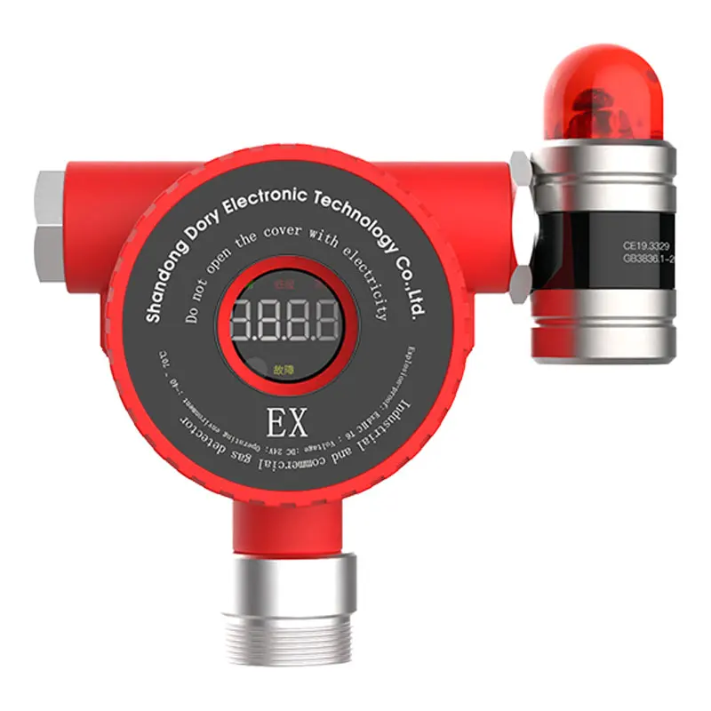 RTTPP Industrial Explosion-proof Carbon Monoxide Hydrogen Sulfide Methane Ammonia Alarms CO H2S Nh3 Ch4 Gas Leakage Detector