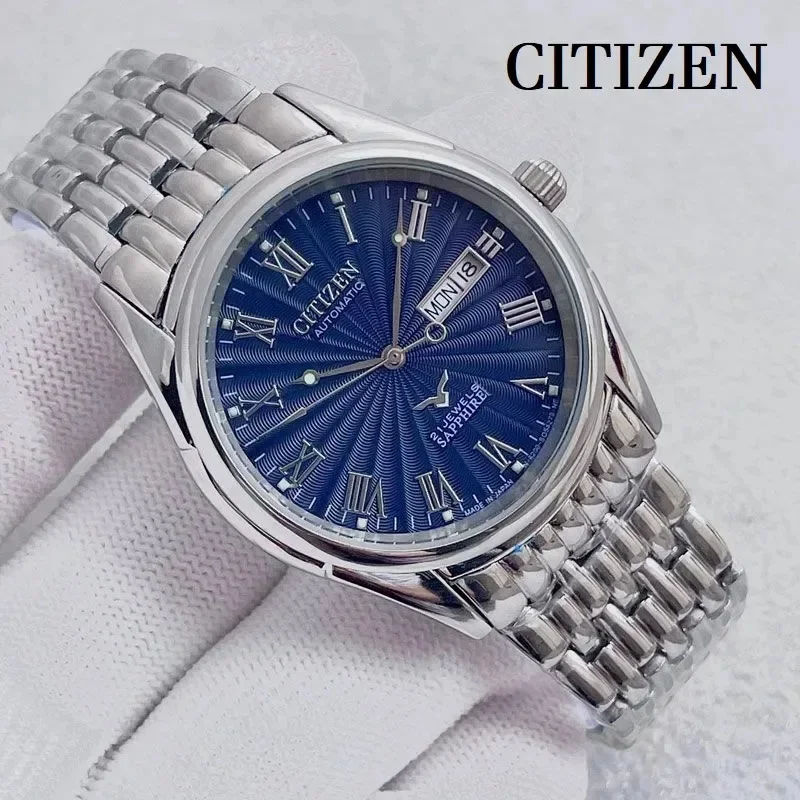 Brand Citizen Men Watch Original Luxury Trend Fully Automatic Mechanical Waterproof Luminous Multifunctional Automatic Man Watch