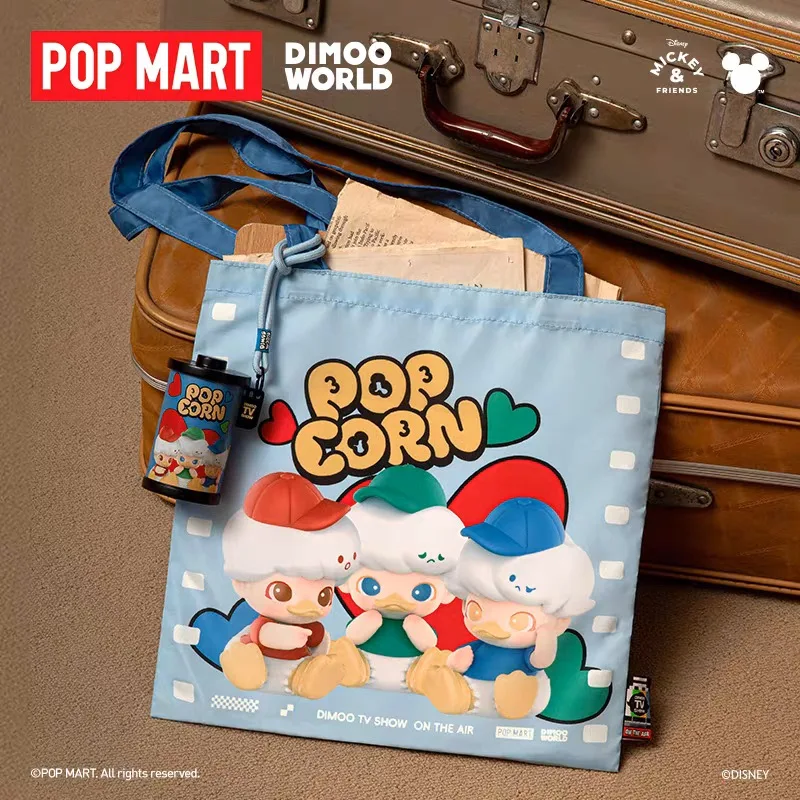 Echte Popmart Dimoo World × Disney-serie opbergtas Blind Box Dimoo Leuke Trend opbergtas Verzamel Mystery Box Verrassingscadeau