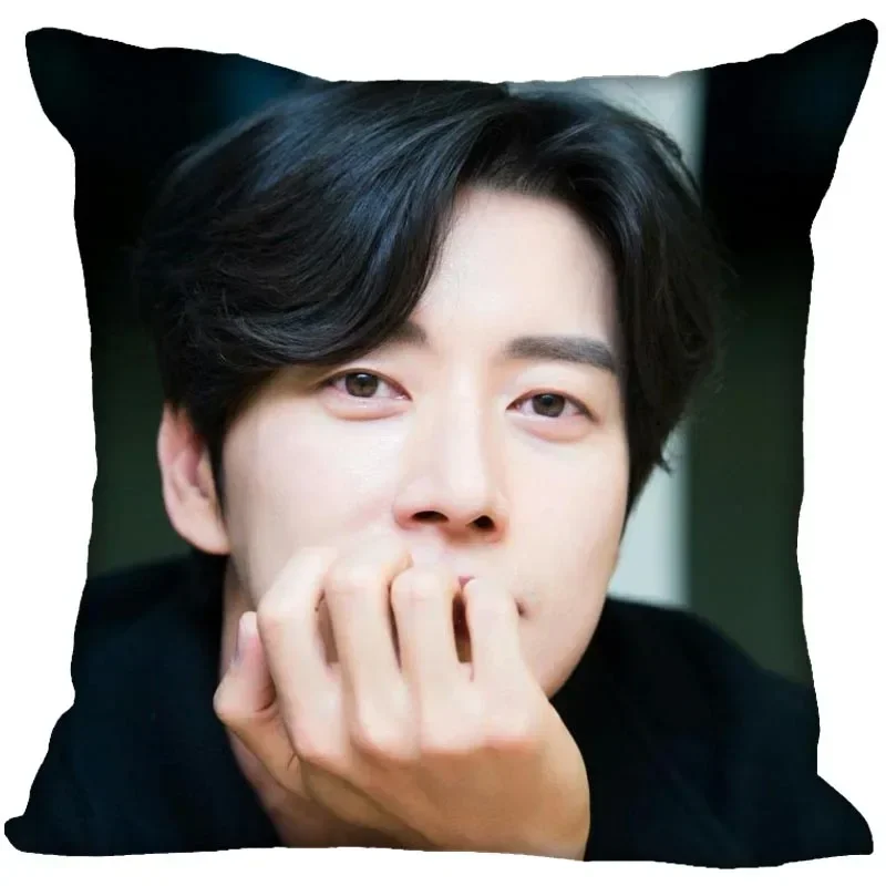 KPOP Park Hae Jin Pillow Cover Bedroom Home Office Decorative Pillowcase Square Zipper Pillow Cases Fabric Eco-Friendly 0824