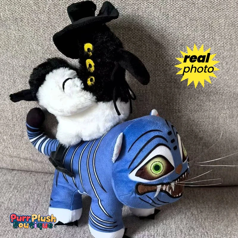 K-POP デーモンハンターズ タイガーぬいぐるみ デーモンハンターズ K-POP アクセサリー おもちゃ タイガーぬいぐるみ マーチ 誕生日プレゼント パペット ぬいぐるみ クリスマス