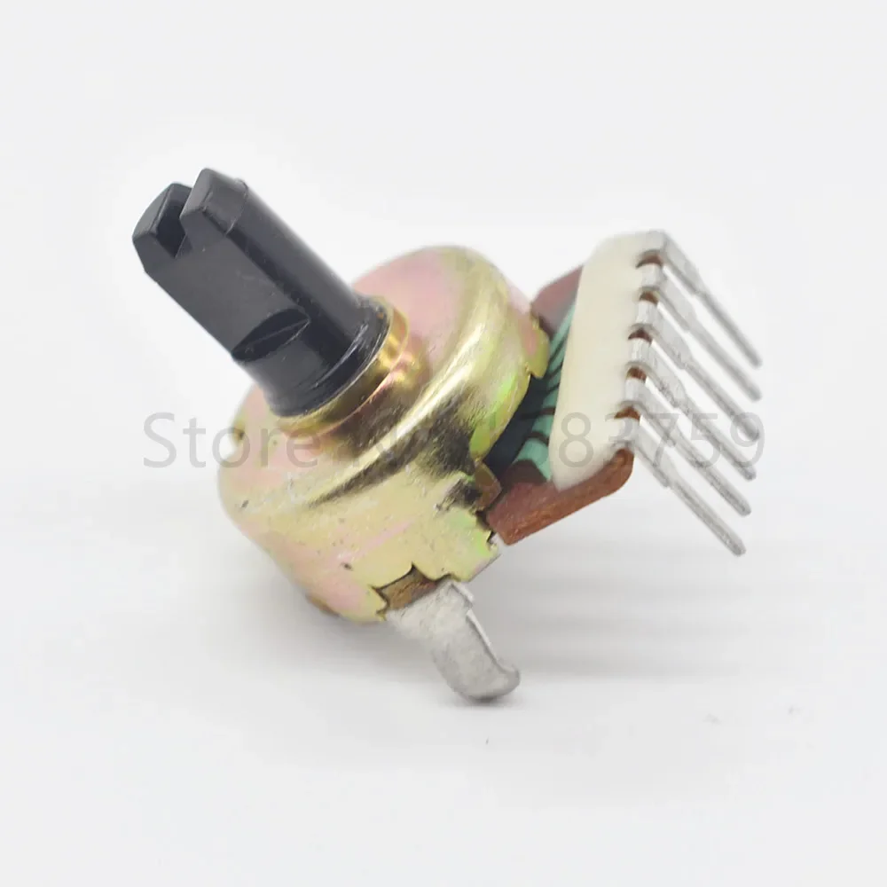 161 type potentiometer dual A50K / A503 audio speaker amplifier volume potentiometer 6 feet shaft length 10MM