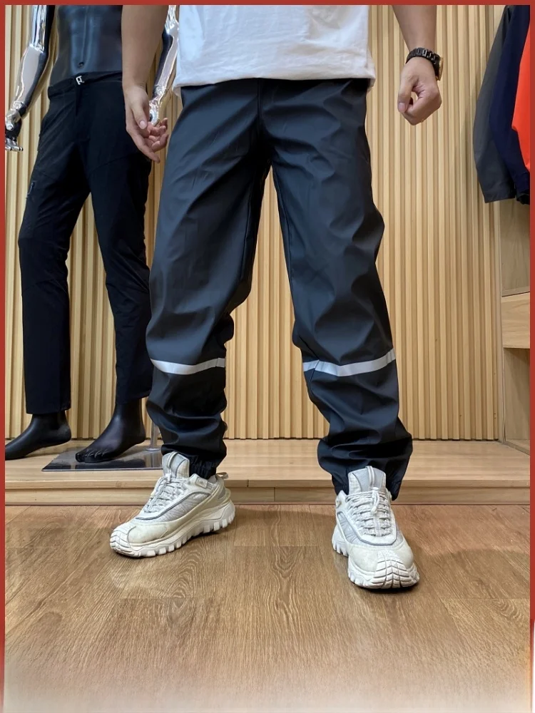 

Водонепроницаемые маслостойкие мужские повседневные брюки, немецкая уличная рабочая одежда, осенне-зимние свободные брюки Ci Outdoor Sle