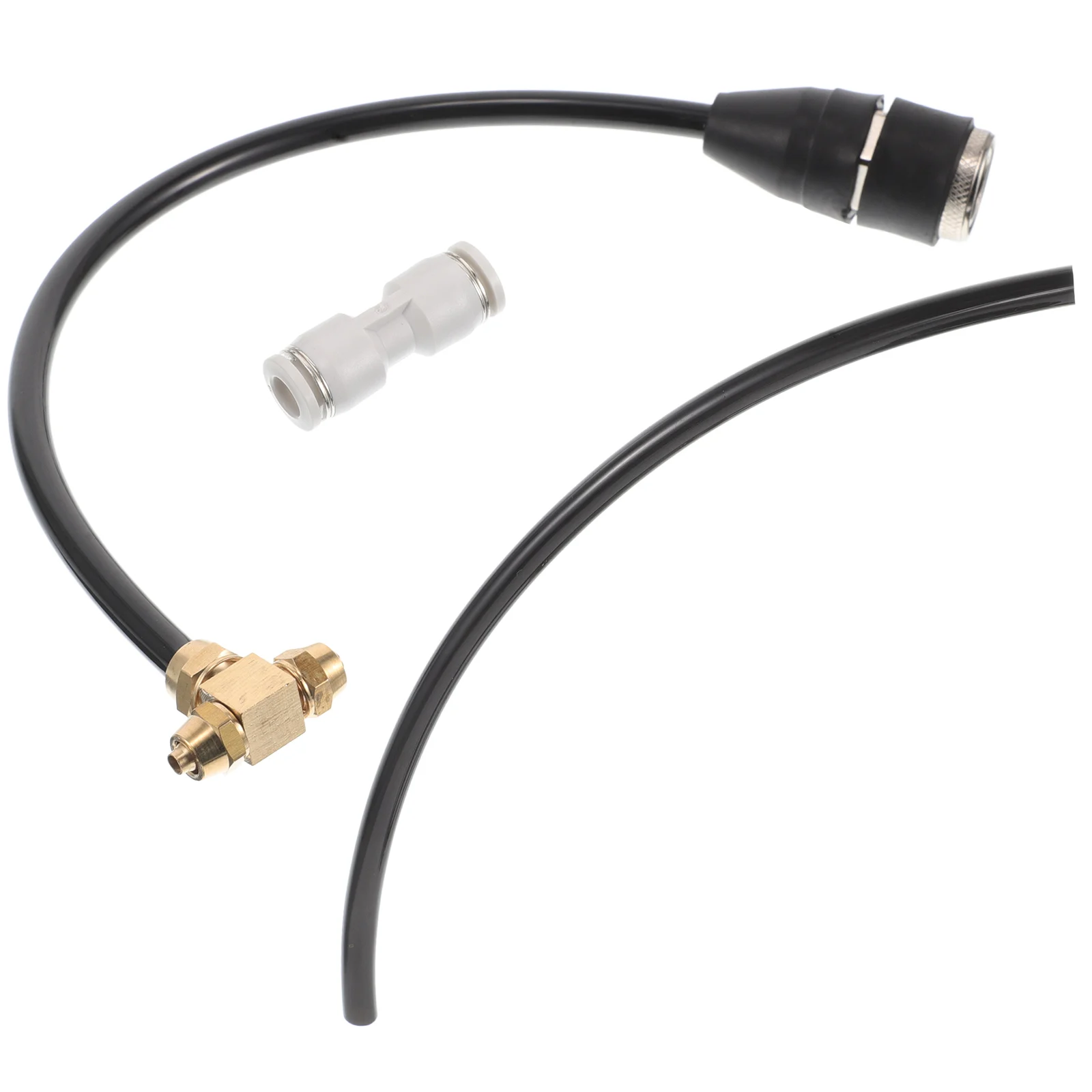 

Truck Cabin Air Hose Quick Connect Tee Joint Fittings Durable Reliable Design Secure Connection Oil Tubing Mower Tubing