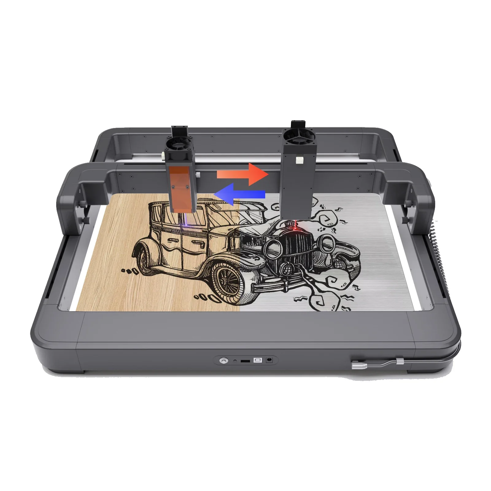 MR.CAVRE M3 Portable Laser Engraver Engraving Desktop Carving Cutting Machine App Control CNC DIY 3D Laser Engraving Machines