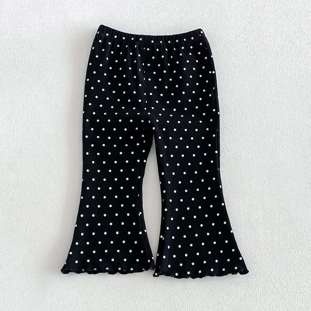 Pants خريفية for girls made Cotton photography Prints Bow color="#f51010" وقلوب، Clothing Children New and Multi-Functional】Compatible بوتيك، Pants of flavors Leg for girls little