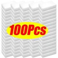 Esponja de melamina mágica, limpiador de melamina para coche, 10x7x3cm, esponjas de limpieza Nano para detalles de coches, 50/100 Uds.