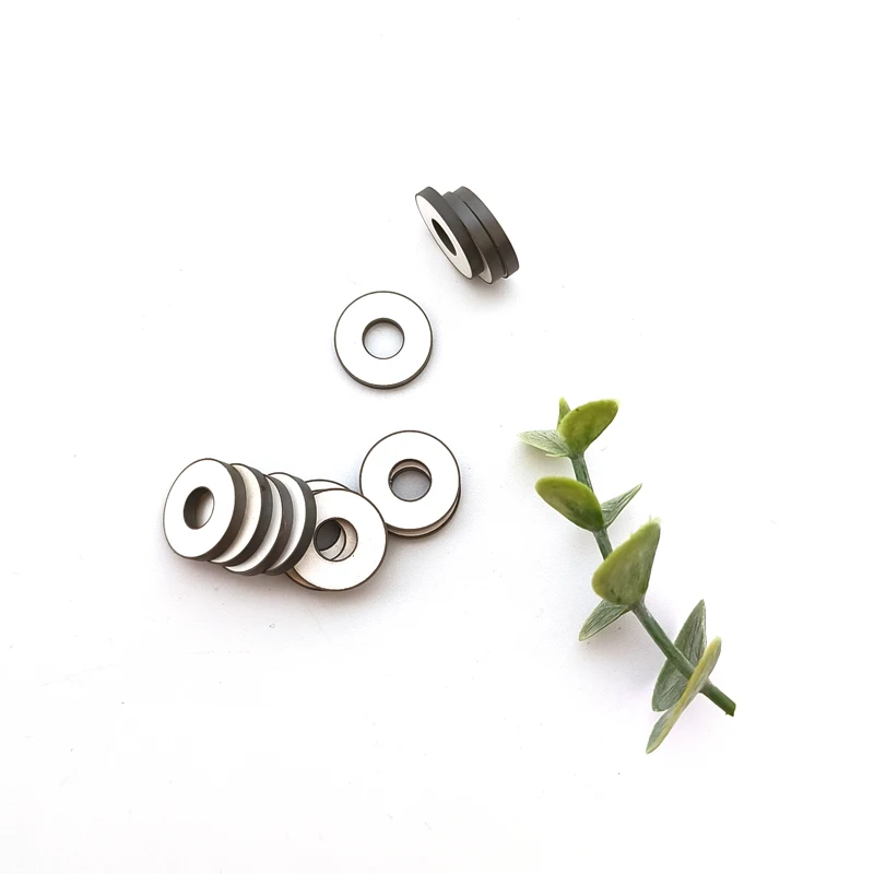 30Pcs/Lot OD12xID5xT2mm PZT8 Piezo Ceramic Ring