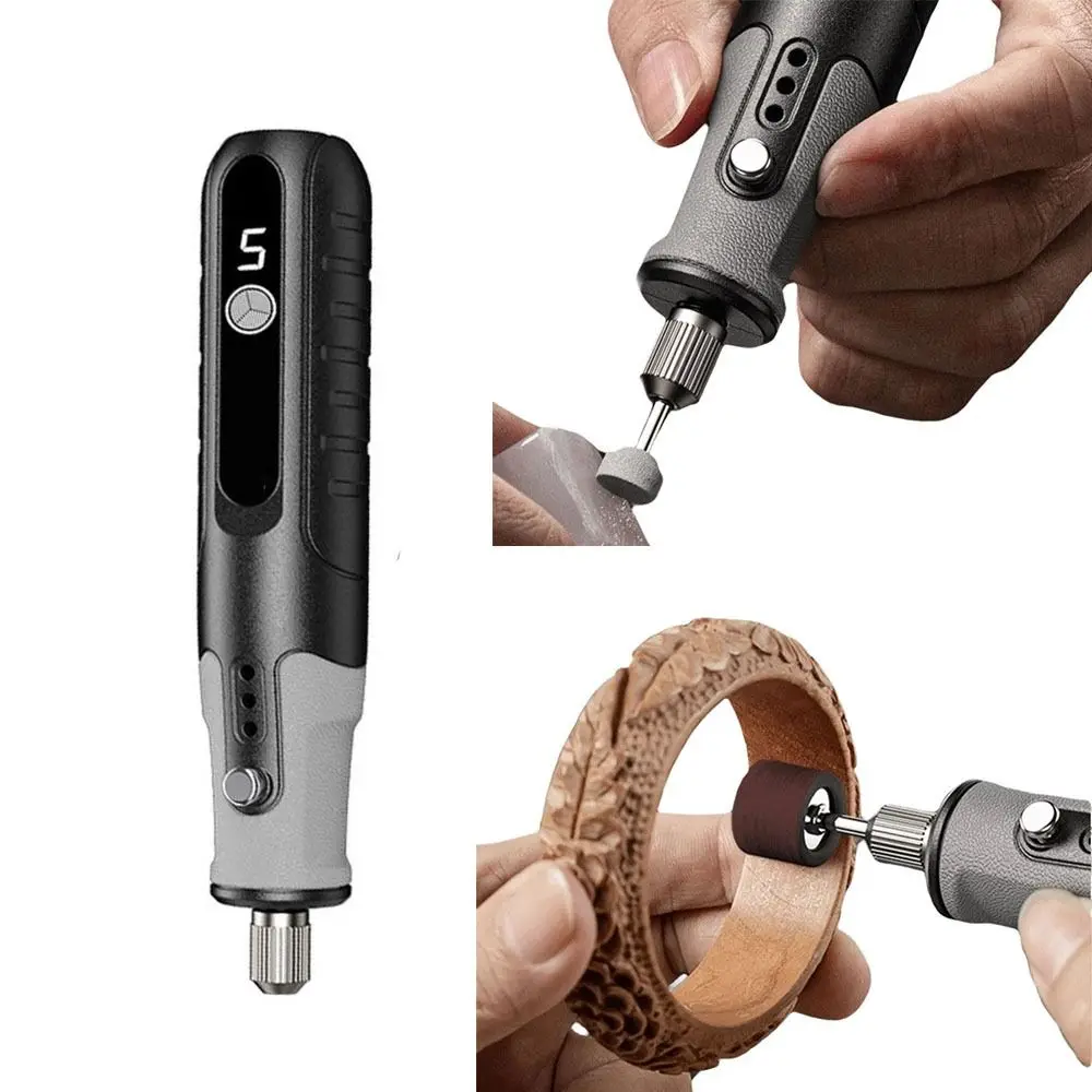 

High Quality Electric Drill Multifunctional Mini Handheld Cordless Drill Hole Puncher Wood Carving Jade Polishing Power Tool Set