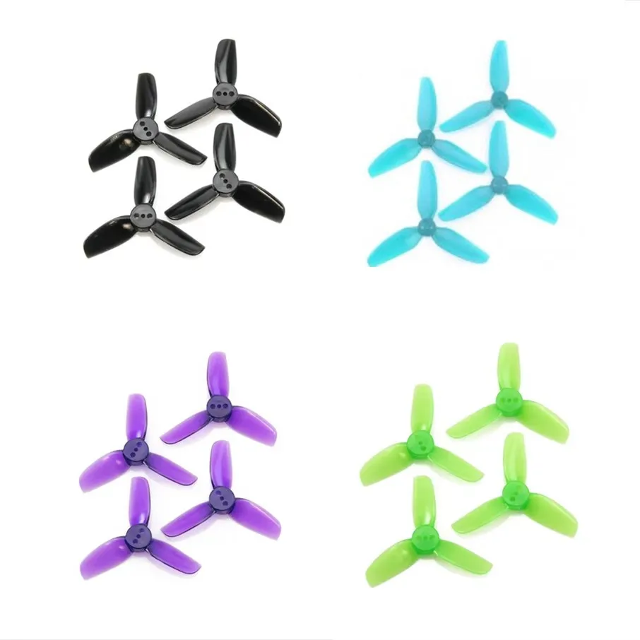 

12Pairs 24PCS HQProp HQ 2525 T2.5X2.5X3 2inch 3 Blade Propeller Prop for T-Motor Brushless FPV RC Racing