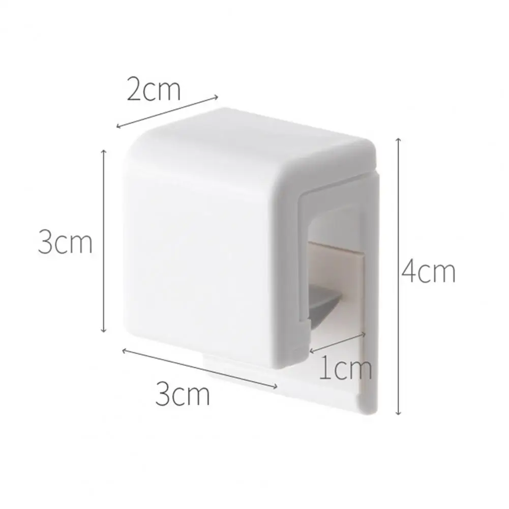 Toothpaste Clip Waterproof Wall Mount Plastic Toothpaste Dental Rack Hook Toothpaste Dispenser For Bathroom Storage Clip