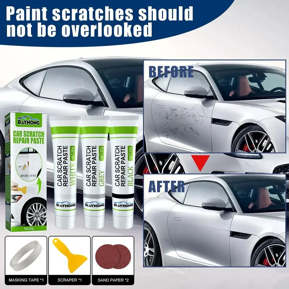 

Car Body Putty Scratch Filler 20ml Quick Drying Putty Tool Universal Smooth Pen Repair Auto Accessories Assistant Painting Q6h9