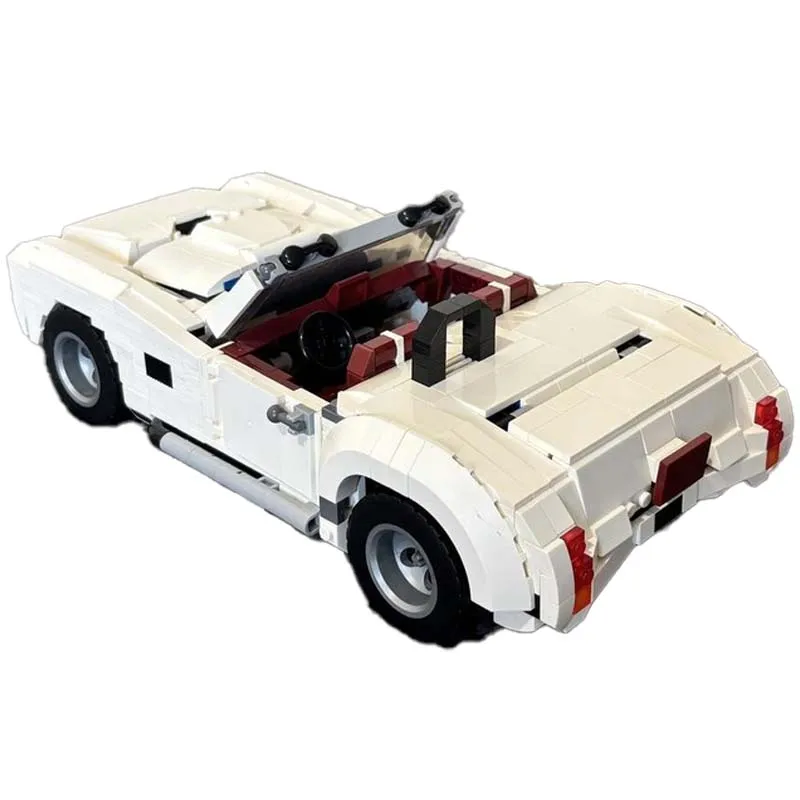 1034 PCS Speed Hypercar 10337 Cobra MOC Customize Modular Building Block Popular Simple Brick Technology DIY Assembly Toy Gift