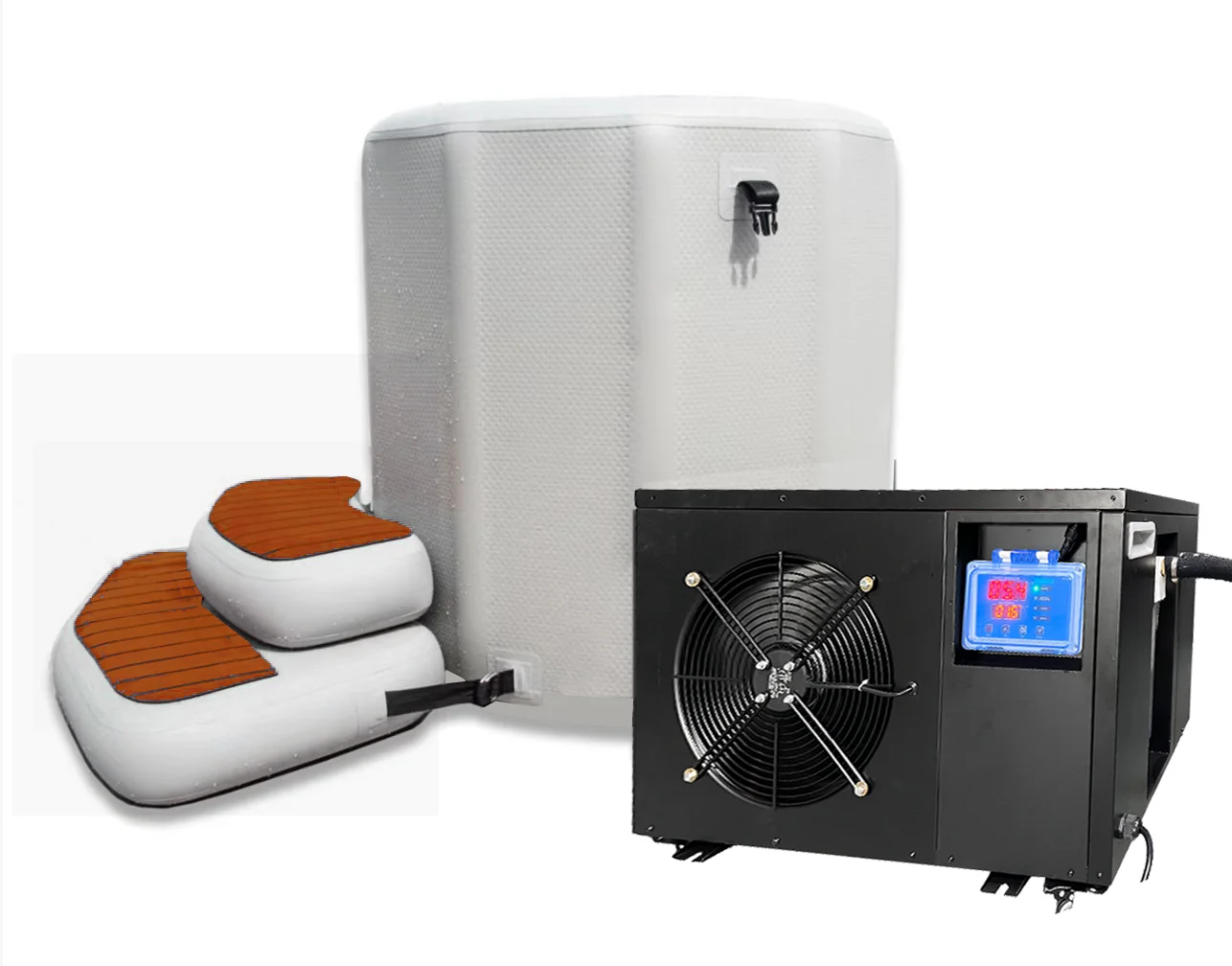 

Ice Bath Recovery Ozone Cycle Use Water Cooled Cold Plunge Chiller With Filter water chiller Ice bath chiller