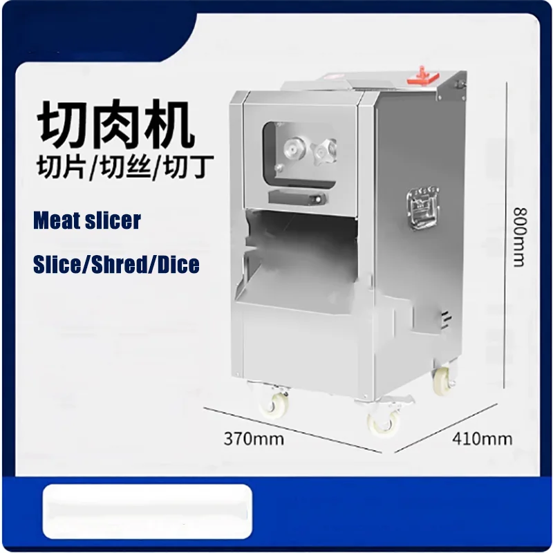 

Commercial Electric Automatic Meat Slicer for Processing Cutting Grinder Meat Grinding Equipment Machine