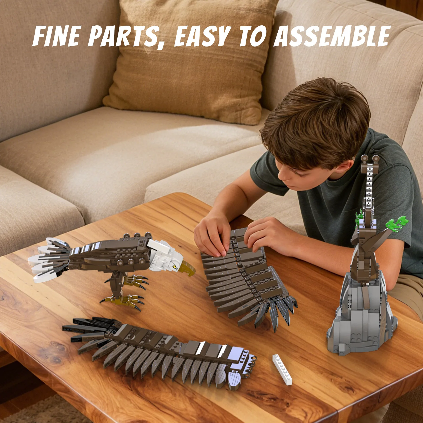 

Owl Mini Block Construction Set Animals Moc Building Blocks For Adults Party Favors For Kids Small Particle Building Block Gifts