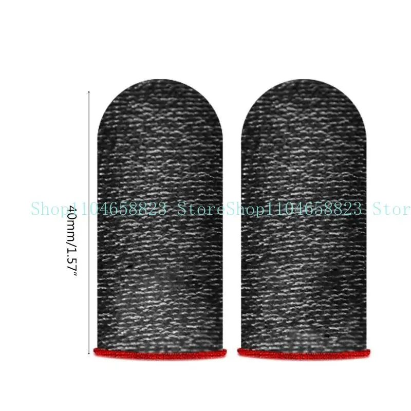 652F Finger Cover Game Controller For PUBG Sweat Proof Non-Scratch Sensitive for Touch Screen Gaming Finger Thumb Sleeve Glov