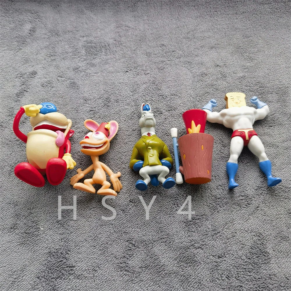 Original Ryan and Stingby American 90s Children's Cartoon Collection Handmade Nostalgic Toy Models