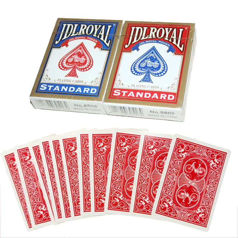 Magic Electric Deck Cards Prank Trick Prop Party Card Game Poker Acrobatics Waterfall Card Props Magic Performance Props TMZ