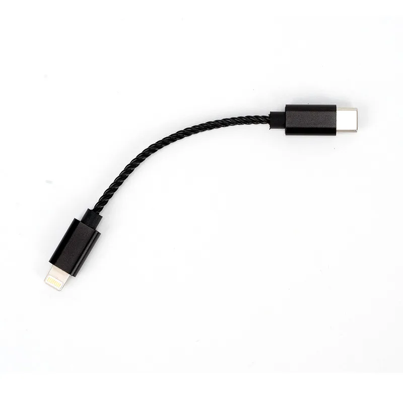 

Type-C to Lightning Apple Adapter Cable for DS1 Decoding Headphone Amplifier