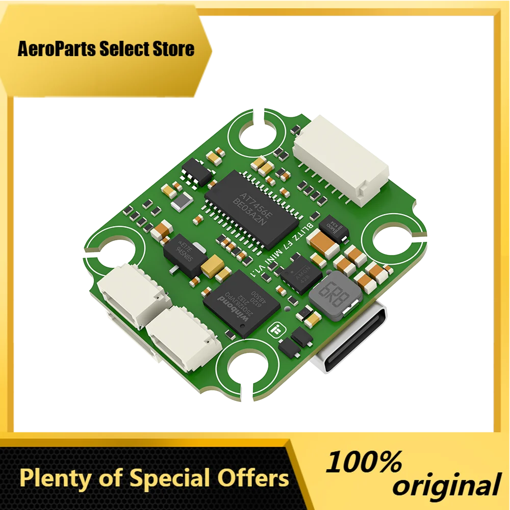 AeroPartsiFlight BLITZ F7 V1.1 BMI270 Flight Controller for FPV Drones