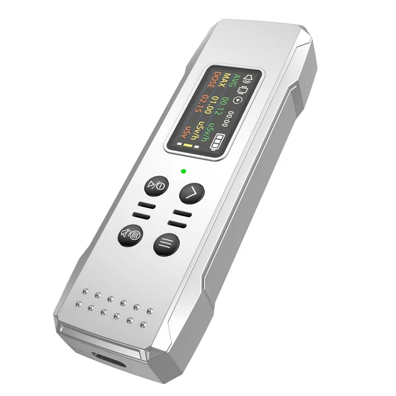 

RISE-Nuclear Radiation Detector Geiger Counter X Γ Β Ray Personal Radiation Monitor Sound/Flash/Vibration Alarm