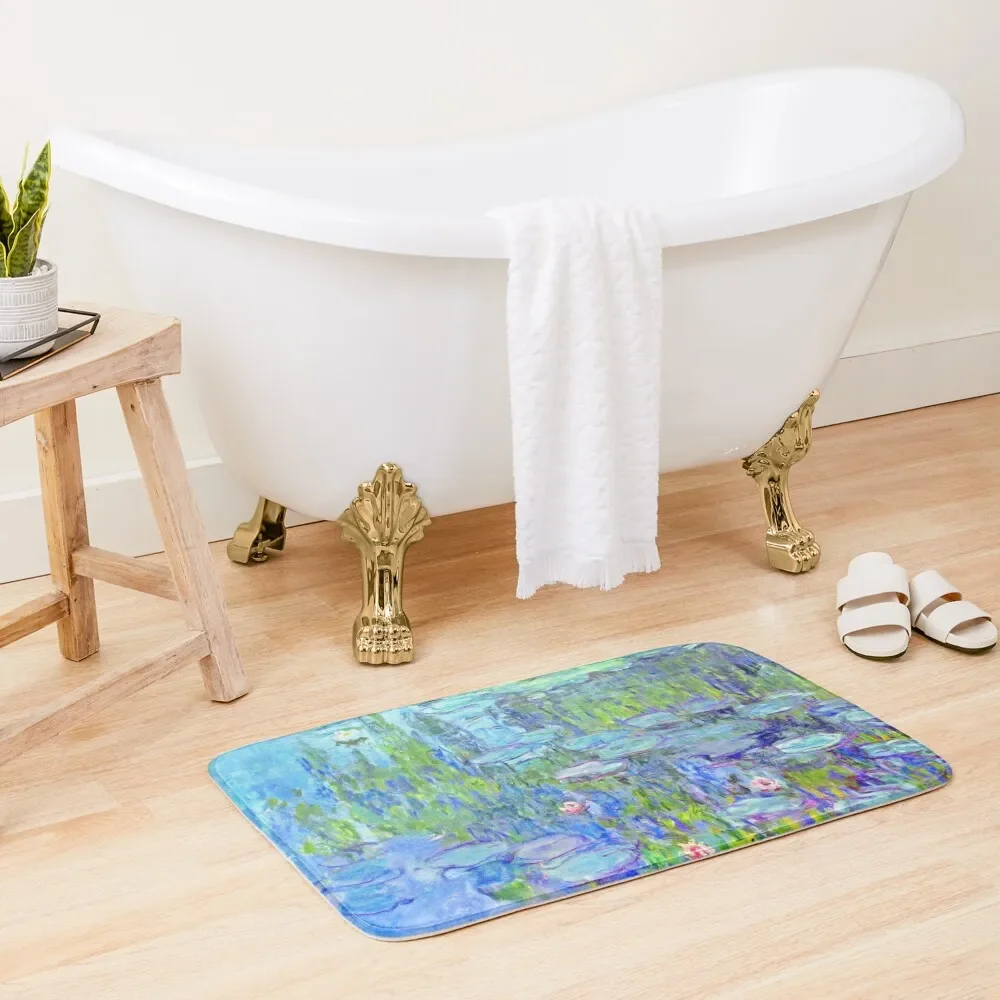 

Water Lilies moneT Bath Mat Waterproof Bathroom Rugs Set Ofs In The Bathroom Bath Rugs Bathroom Rugs Mat