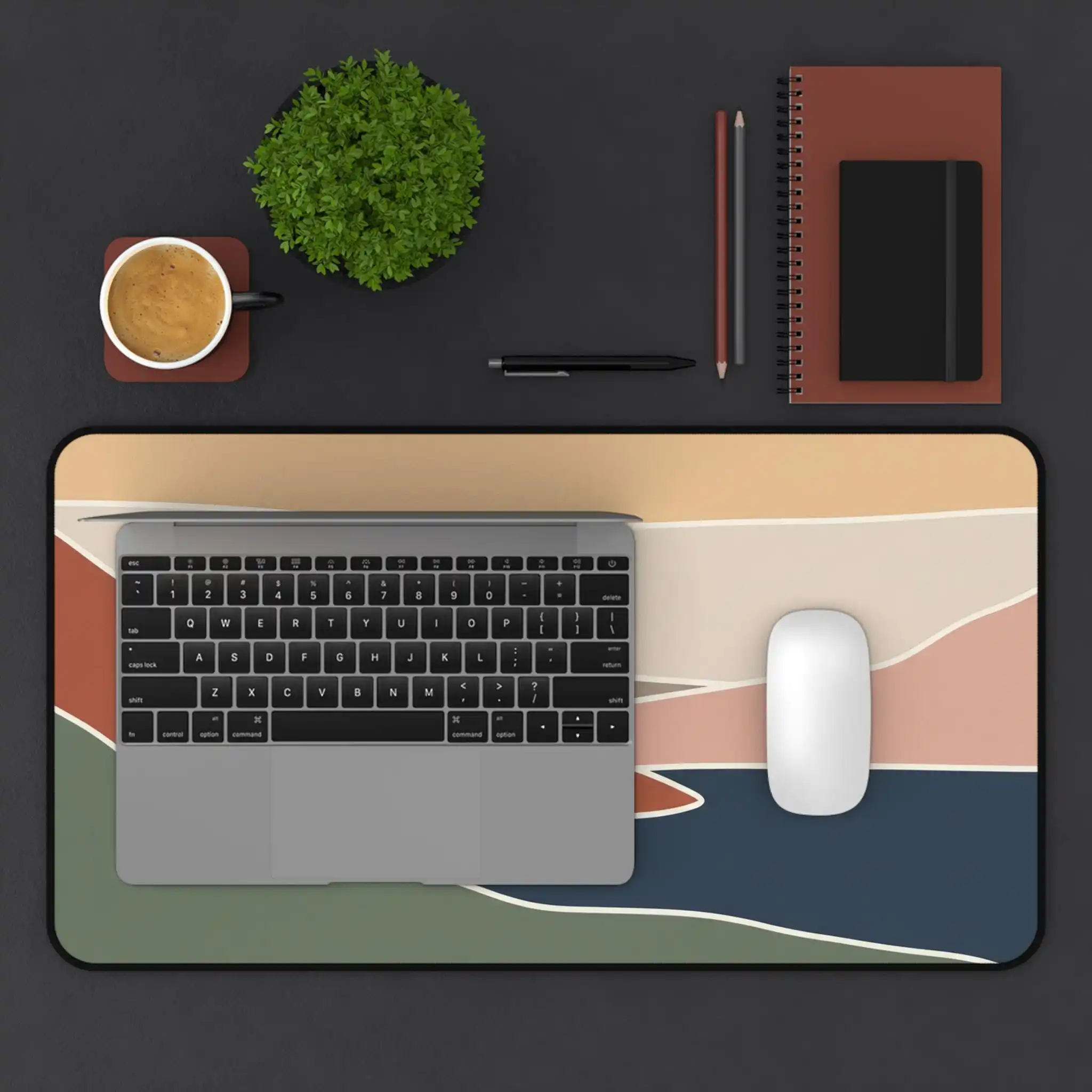 Sunset Desk Mat, Cute Computer Desk Mats, Keyboard Mat, Office Decor, Cute Mouse Pad for Couples Gift Gamer Accessories XXL