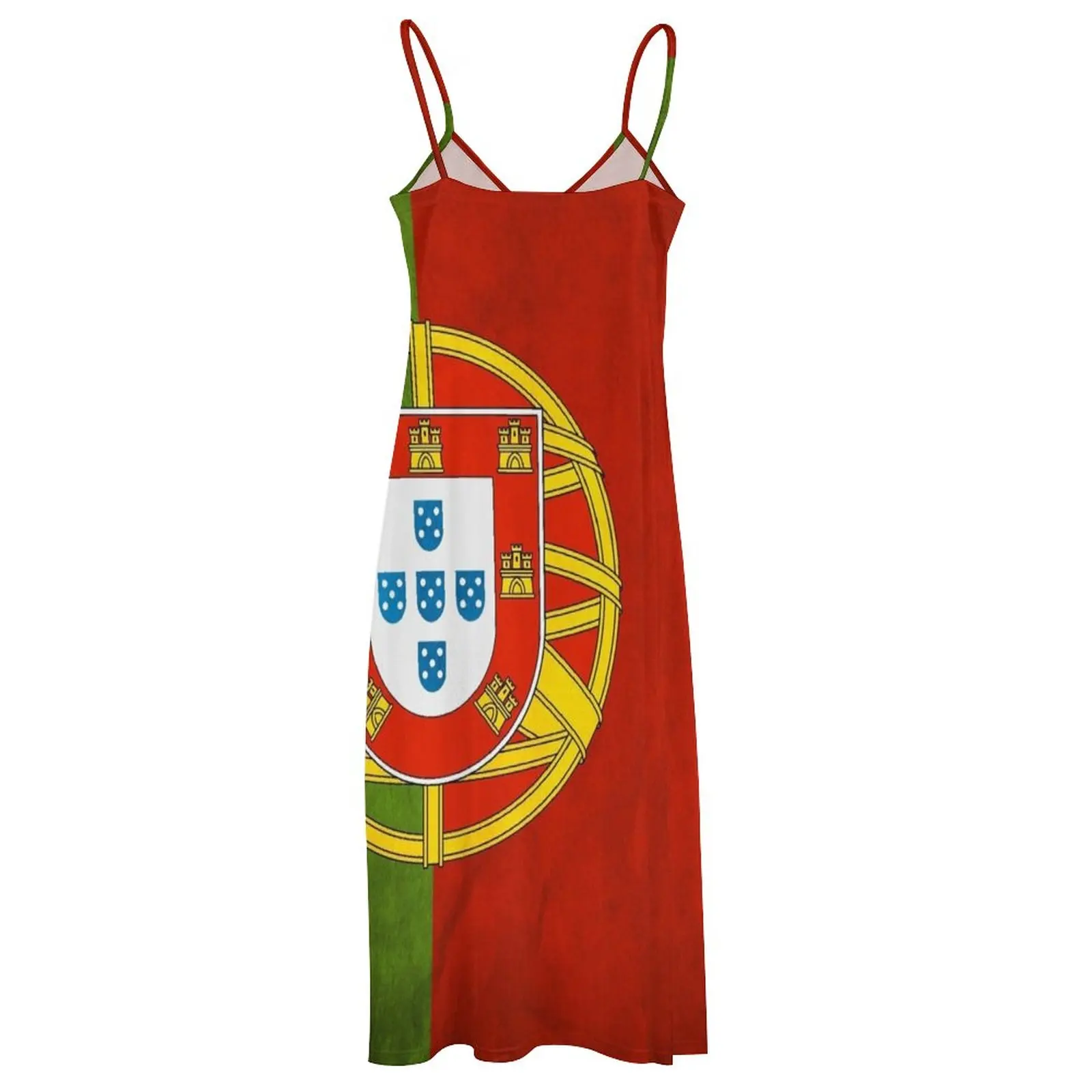 New Portugal Portuguese Flag National Flag of Portugal Portuguese National Flag Sleeveless Dress sexy dress Long dresses